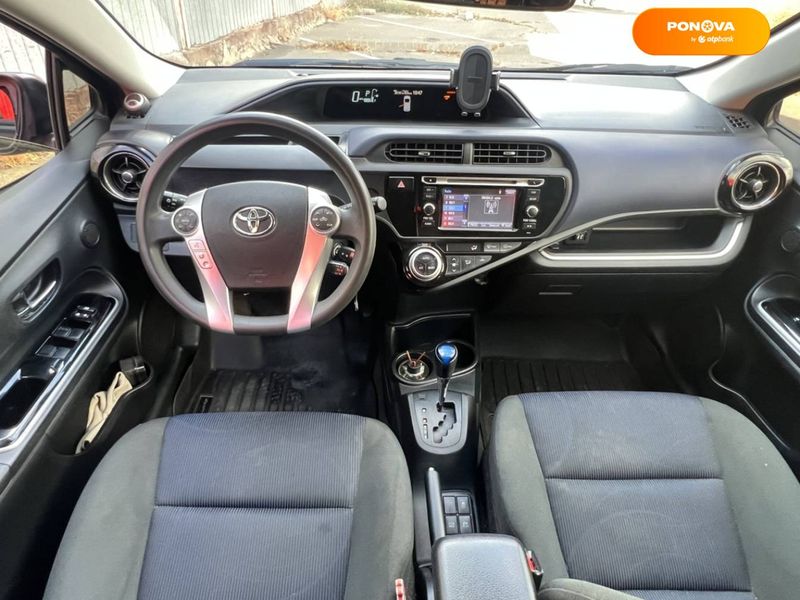 Toyota Prius C, 2016, Гибрид (HEV), 1.5 л., 48 тыс. км, Хетчбек, Чорный, Одесса 9308 фото