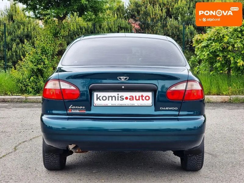 Daewoo Lanos, 2003 р., Газ пропан-бутан / Бензин, 117 тис. км, Седан, Зелений, Хмельницький AT-10409977 фото