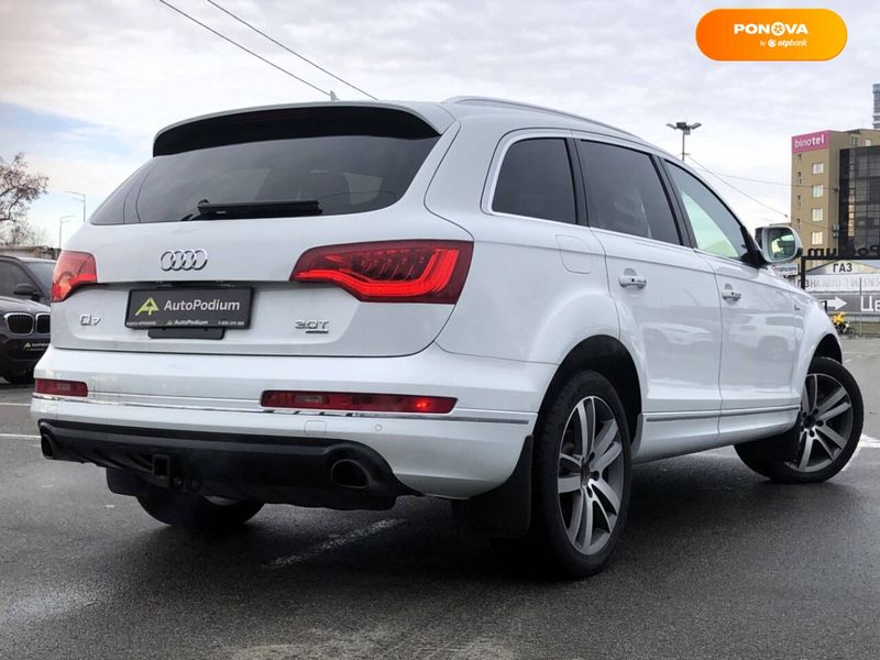 Audi Q7, 2015, Бензин, 3 л., 190 тис. км, Позашляховик / Кросовер, Білий, Київ 33661 фото