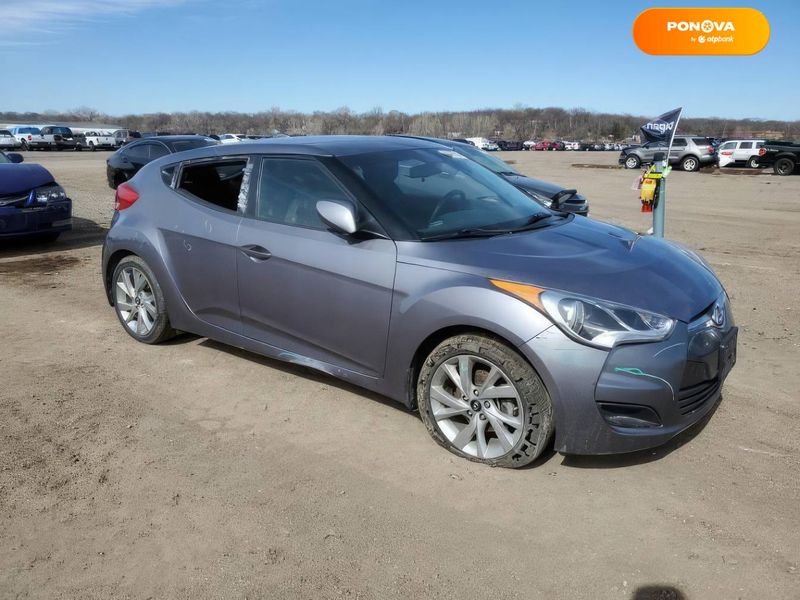 Hyundai Veloster, 2016, Бензин, 1.6 л., 116 тыс. км, Хетчбек, Серый, Мукачево Cars-EU-US-KR-41365 фото