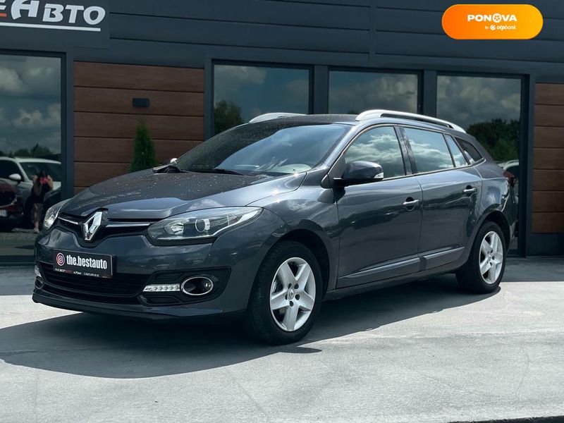 Renault Megane, 2015, Дизель, 132 тыс. км, Универсал, Серый, Ровно 110677 фото