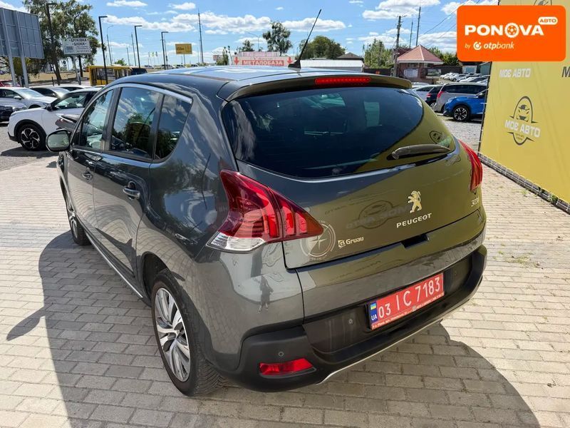 Peugeot 3008, 2015 р., Дизель, 214 тис. км, Позашляховик / Кросовер, Сірий, Рівне AT-10425331 фото