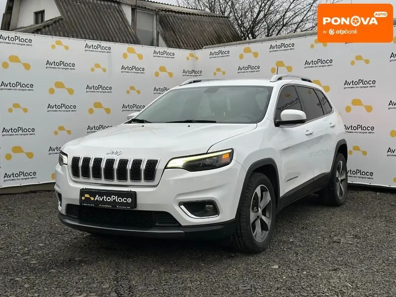 Jeep Cherokee, 2019 р., Бензин, 220 тис. км, Позашляховик / Кросовер, Білий, Луцьк AT-10410670 фото