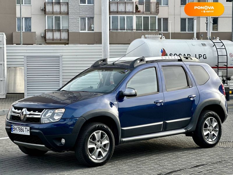 Renault Duster, 2017, Дизель, 1.46 л., 48 тис. км, Позашляховик / Кросовер, Синій, Одеса Cars-Pr-68547 фото