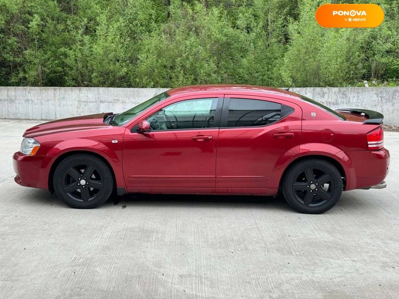 Dodge Avenger, 2008, Газ пропан-бутан / Бензин, 2.4 л., 195 тыс. км, Седан, Красный, Киев 38635 фото