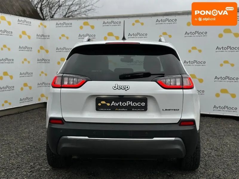 Jeep Cherokee, 2019 р., Бензин, 220 тис. км, Позашляховик / Кросовер, Білий, Луцьк AT-10410670 фото