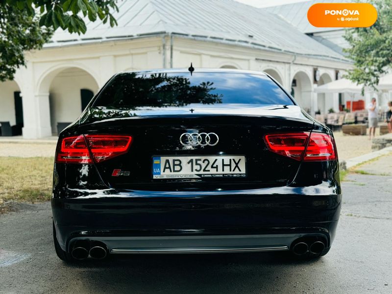 Audi S8, 2013, Бензин, 3.99 л., 217 тыс. км, Седан, Чорный, Белая Церковь Cars-Pr-135606 фото