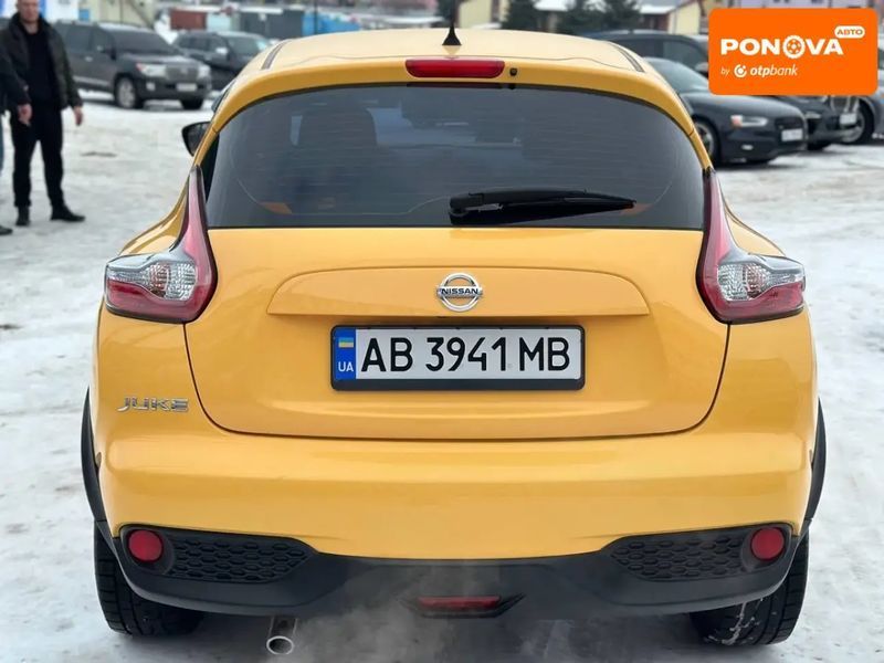 Nissan Juke, 2017 р., Газ метан / Бензин, 158 тис. км, Позашляховик / Кросовер, Жовтий, Вінниця AT-10409243 фото