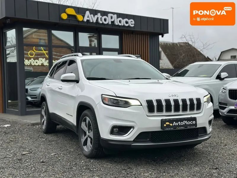 Jeep Cherokee, 2019 р., Бензин, 220 тис. км, Позашляховик / Кросовер, Білий, Луцьк AT-10410670 фото