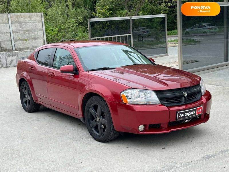 Dodge Avenger, 2008, Газ пропан-бутан / Бензин, 2.4 л., 195 тыс. км, Седан, Красный, Киев 38635 фото