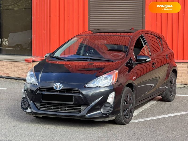 Toyota Prius C, 2016, Гибрид (HEV), 1.5 л., 48 тыс. км, Хетчбек, Чорный, Одесса 9308 фото