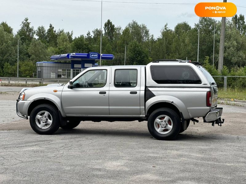 Nissan Navara, 2002, Дизель, 2.5 л., 213 тис. км, Пікап, Сірий, Житомир Cars-Pr-54980 фото