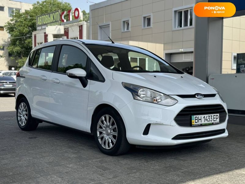 Ford B-Max, 2013, Бензин, 1 л., 38 тыс. км, Микровен, Белый, Одесса Cars-Pr-65493 фото