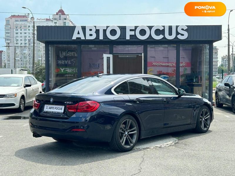 BMW 4 Series, 2017, Бензин, 2 л., 145 тис. км, Купе, Синій, Київ 111281 фото