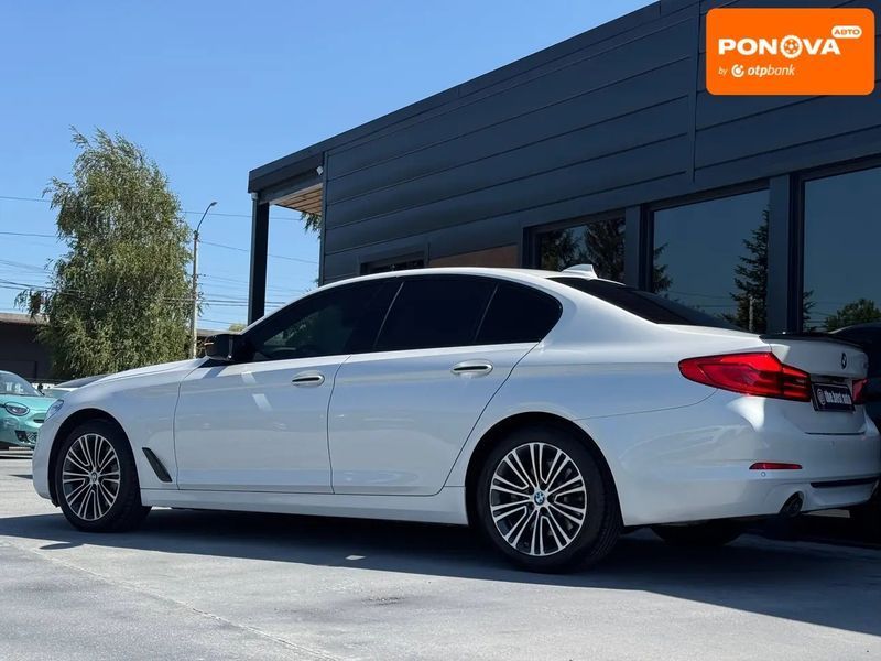 BMW 5 Series, 2018 р., Бензин, 193 тис. км, Седан, Білий, Рівне AT-10424627 фото