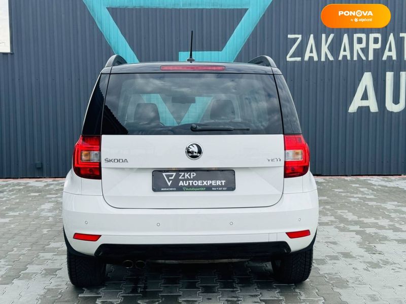 Skoda Yeti, 2015, Бензин, 1.4 л., 241 тыс. км, Внедорожник / Кроссовер, Белый, Мукачево 26044 фото