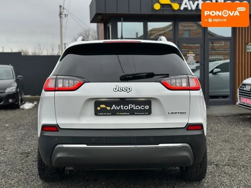 Jeep Cherokee, 2019 р., Бензин, 220 тис. км, Позашляховик / Кросовер, Білий, Луцьк AT-10410670 фото