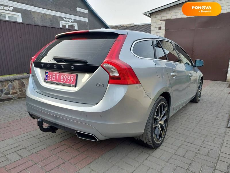 Volvo V60, 2015, Дизель, 1.97 л., 217 тис. км, Універсал, Сірий, Броди Cars-Pr-55643 фото