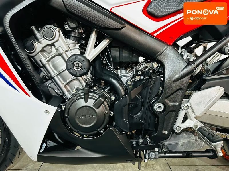 Honda CBR 650F, 2014 р., Бензин, 30 тис. км, Мотоцикл Спорт-туризм, Білий, Бердичів AT-10422311 фото