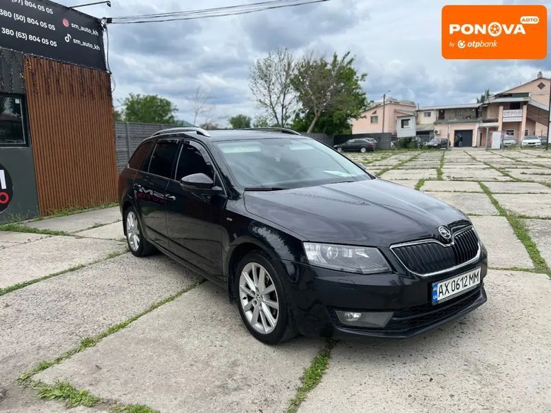 Skoda Octavia, 2016 р., Дизель, 374 тис. км, Універсал, Чорний, Харків AT-10418260 фото