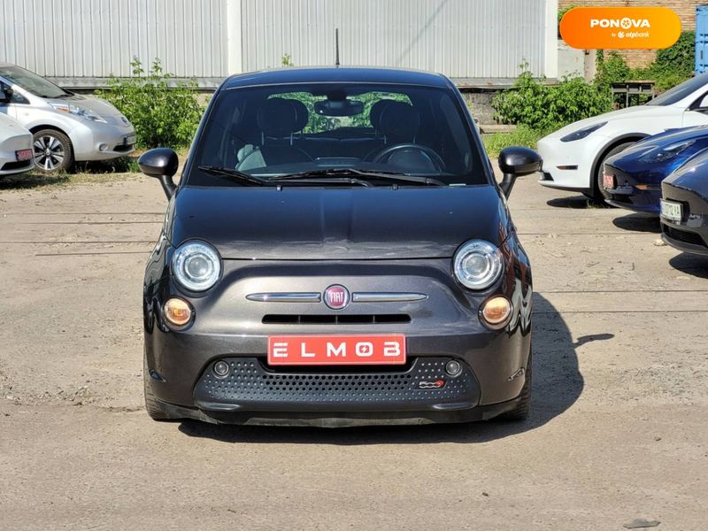 Fiat 500e, 2016, Електро, 98 тыс. км, Хетчбек, Серый, Киев 49358 фото