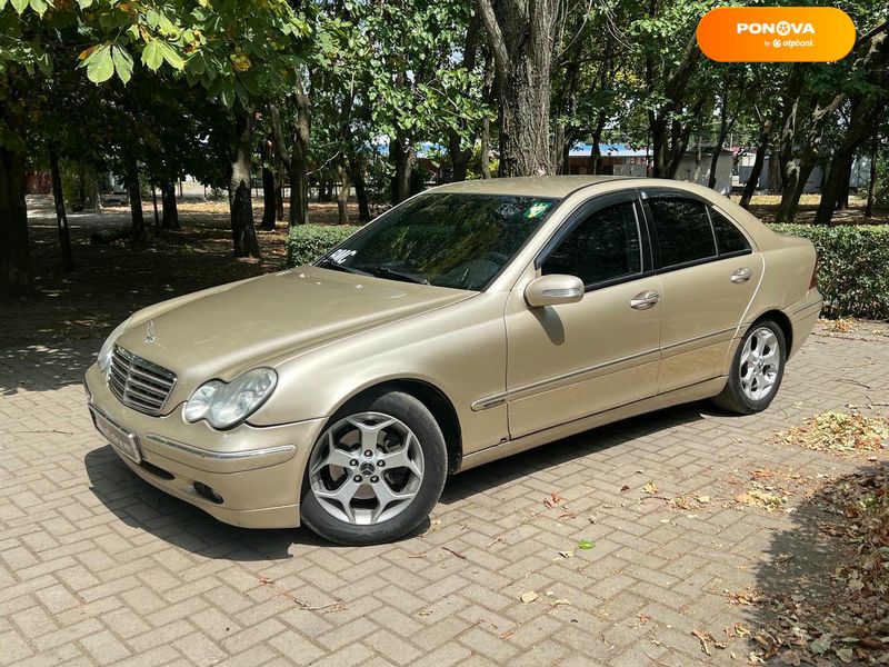 Mercedes-Benz C-Class, 2001, Дизель, 270 тыс. км, Седан, Бежевый, Николаев 110704 фото