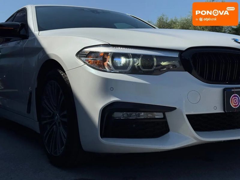 BMW 5 Series, 2018 р., Бензин, 193 тис. км, Седан, Білий, Рівне AT-10424627 фото