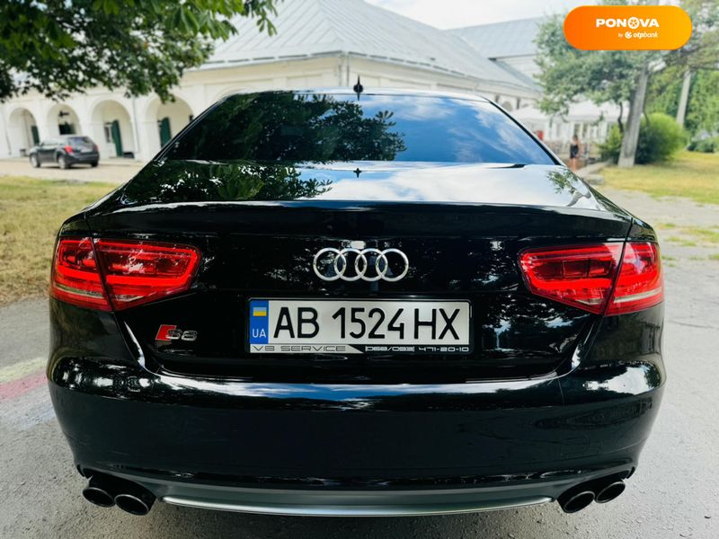 Audi S8, 2013, Бензин, 3.99 л., 217 тыс. км, Седан, Чорный, Белая Церковь Cars-Pr-135606 фото