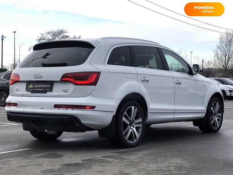 Audi Q7, 2015, Бензин, 3 л., 190 тис. км, Позашляховик / Кросовер, Білий, Київ 33661 фото