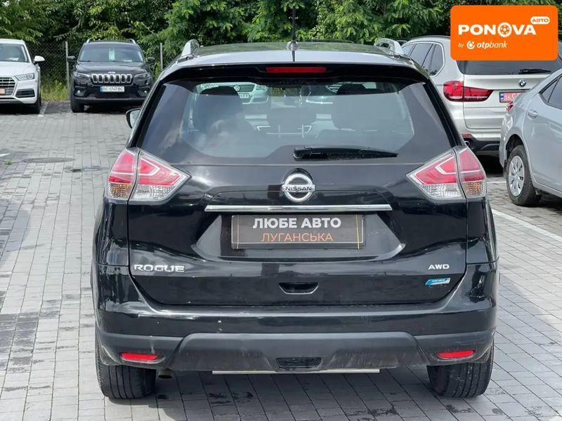 Nissan Rogue, 2015 г., Газ пропан-бутан / Бензин, 143 тыс. км, Внедорожник / Кроссовер, Чорный, Львов AT-10401639 фото