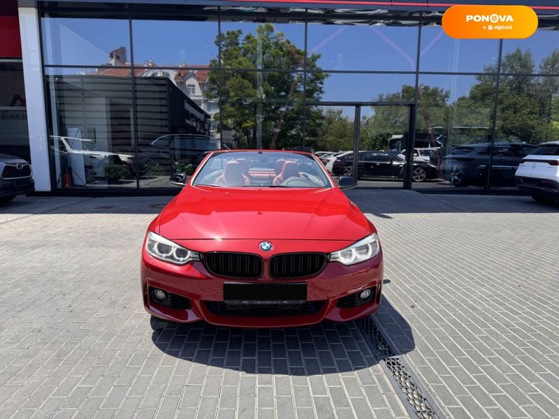 BMW 4 Series, 2014, Бензин, 2 л., 95 тыс. км, Кабриолет, Красный, Одесса 98488 фото