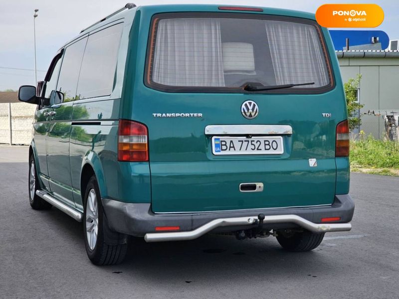 Volkswagen Transporter, 2004, Дизель, 2.5 л., 361 тыс. км, Минивен, Зеленый, Тернополь 39553 фото