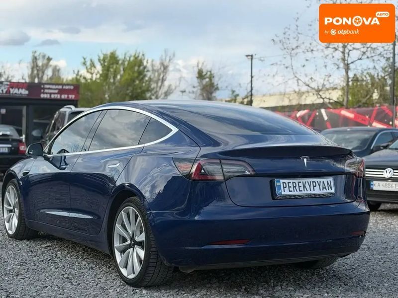 Tesla Model 3, 2019 р., Електро, 109 тис. км, Седан, Синій, Дніпро (Дніпропетровськ) AT-10417791 фото
