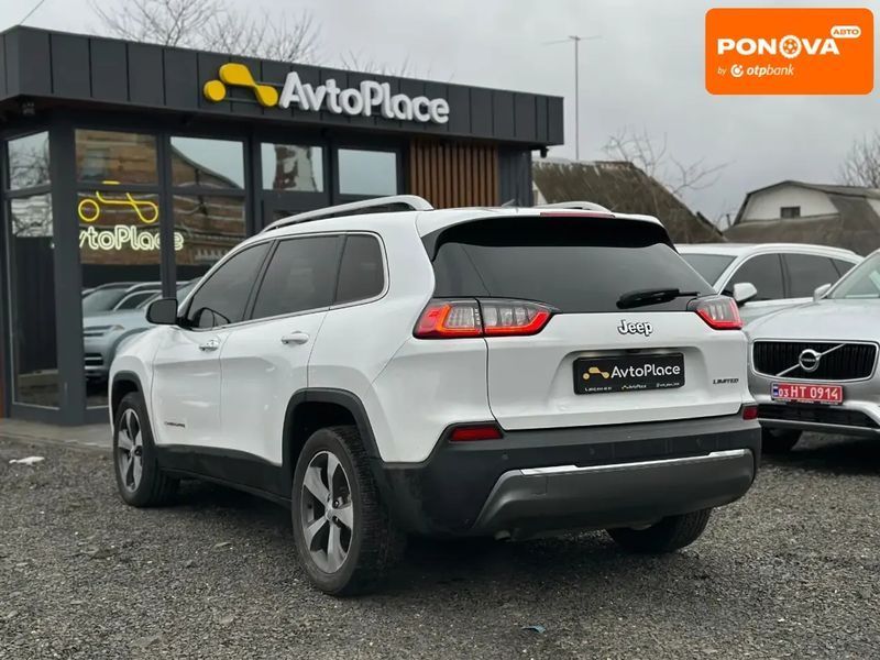 Jeep Cherokee, 2019 р., Бензин, 220 тис. км, Позашляховик / Кросовер, Білий, Луцьк AT-10410670 фото