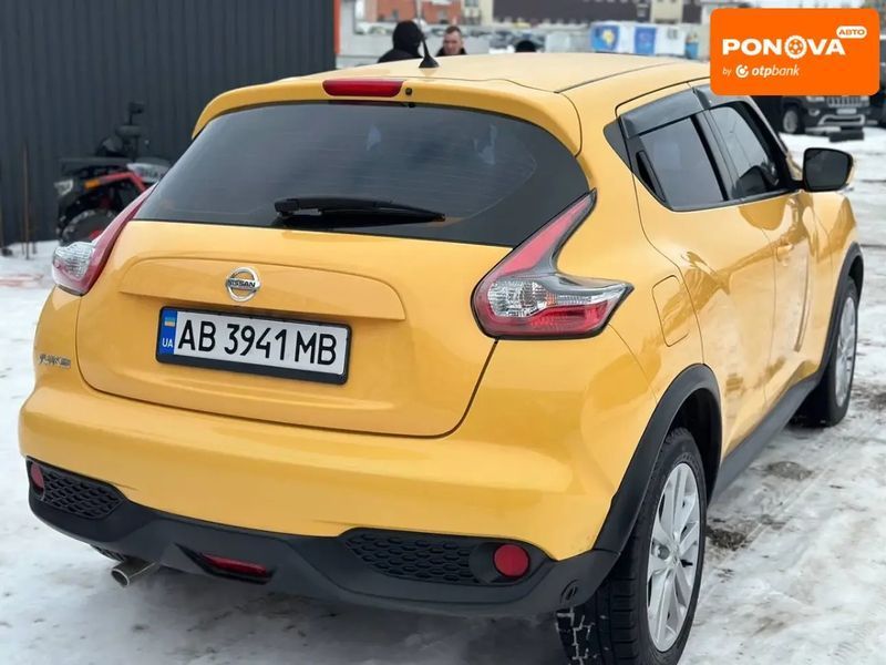 Nissan Juke, 2017 р., Газ метан / Бензин, 158 тис. км, Позашляховик / Кросовер, Жовтий, Вінниця AT-10409243 фото