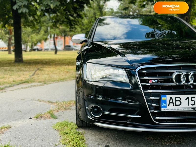 Audi S8, 2013, Бензин, 3.99 л., 217 тыс. км, Седан, Чорный, Белая Церковь Cars-Pr-135606 фото