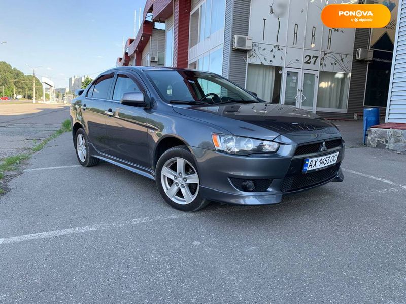 Mitsubishi Lancer, 2008, Бензин, 2 л., 169 тыс. км, Седан, Серый, Харьков Cars-Pr-68203 фото