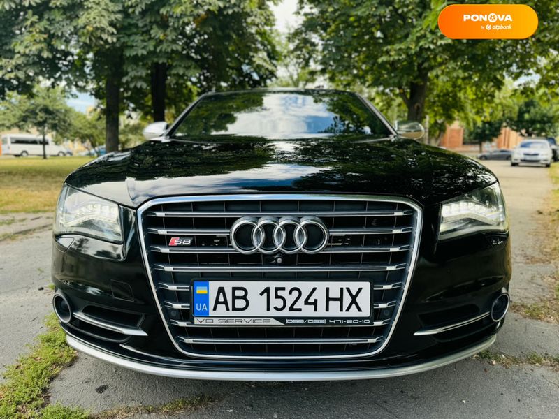 Audi S8, 2013, Бензин, 3.99 л., 217 тыс. км, Седан, Чорный, Белая Церковь Cars-Pr-135606 фото