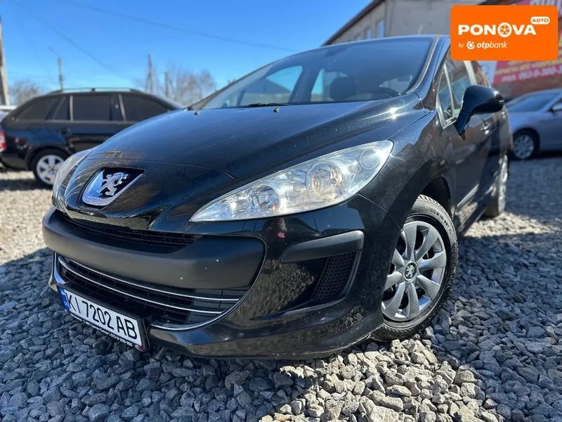 Peugeot 308, 2008 р., Бензин, 291 тис. км, Хетчбек, Чорний, Сміла AT-10411865 фото