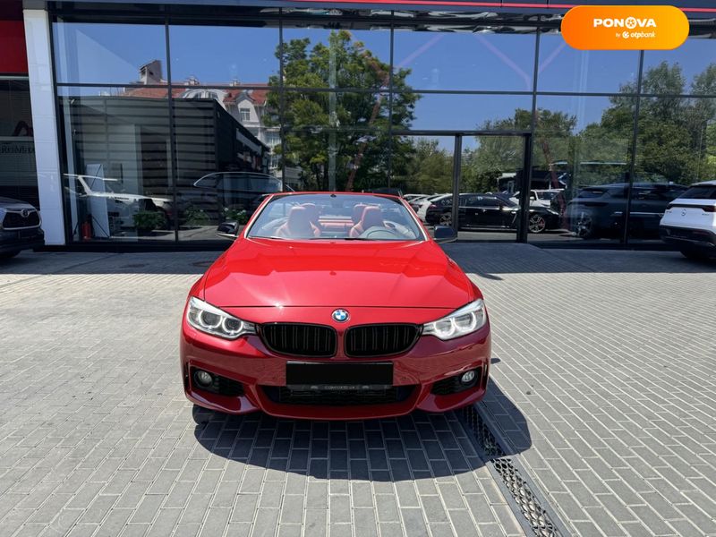 BMW 4 Series, 2014, Бензин, 2 л., 95 тис. км, Кабріолет, Червоний, Одеса 98488 фото