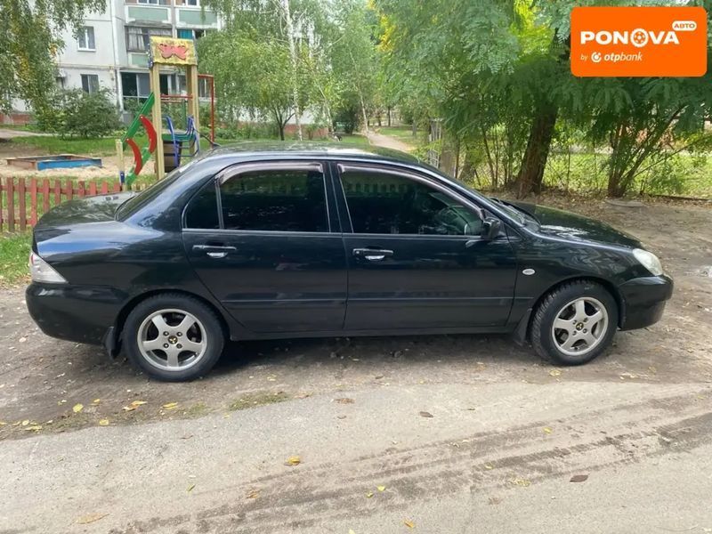 Mitsubishi Lancer, 2008 р., Газ метан / Бензин, 240 тис. км, Седан, Чорний, Чернігів AT-10405265 фото