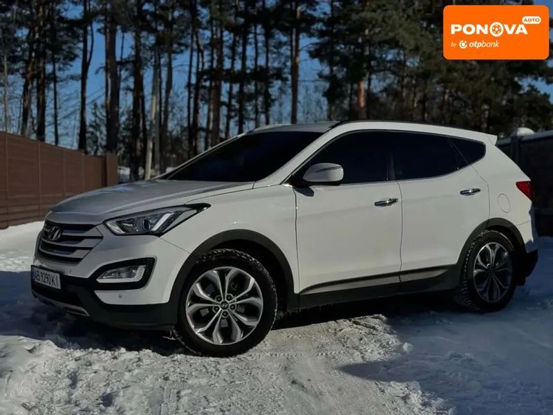 Hyundai Santa FE, 2013 г., Дизель, 95 тыс. км, Внедорожник / Кроссовер, Белый, Винница AT-10409217 фото