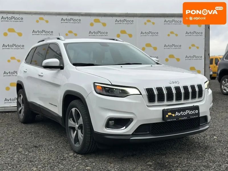 Jeep Cherokee, 2019 р., Бензин, 220 тис. км, Позашляховик / Кросовер, Білий, Луцьк AT-10410670 фото