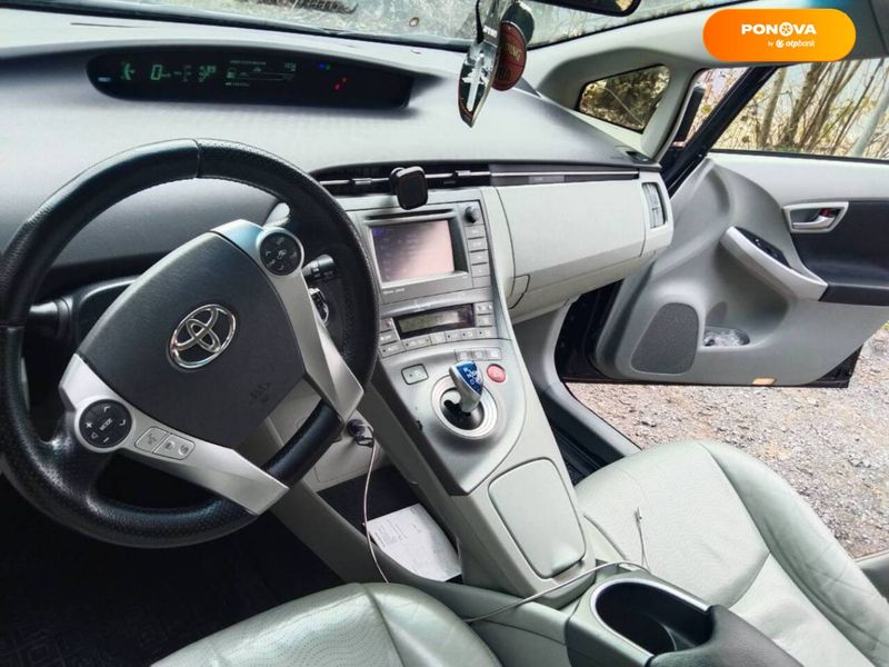 Toyota Prius, 2012, Гібрид (HEV), 1.8 л., 190 тис. км, Хетчбек, Чорний, Київ Cars-Pr-65203 фото