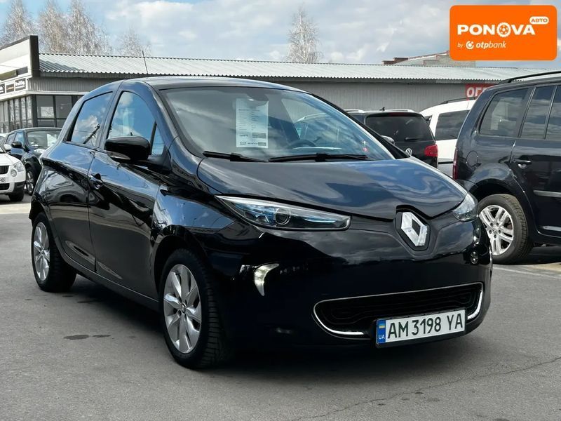 Renault Zoe, 2017 г., Електро, 92 тыс. км, Хетчбек, Чорный, Житомир AT-10414538 фото