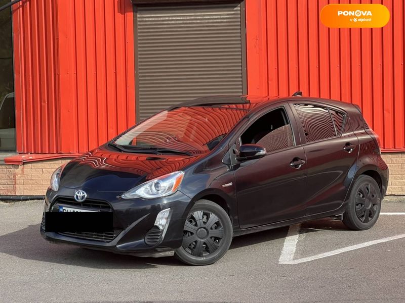 Toyota Prius C, 2016, Гибрид (HEV), 1.5 л., 48 тыс. км, Хетчбек, Чорный, Одесса 9308 фото