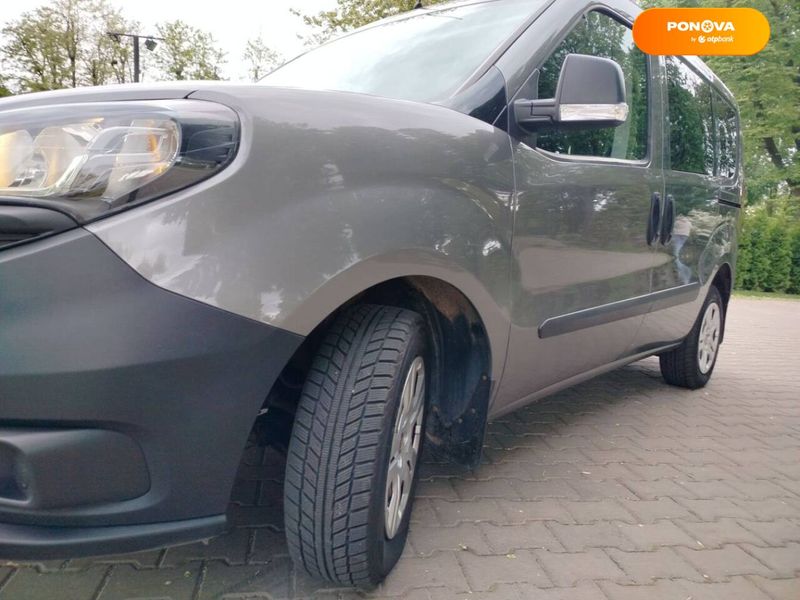 Fiat Doblo, 2019, Дизель, 1.25 л., 54 тис. км, Мінівен, Сірий, Київ Cars-Pr-68668 фото