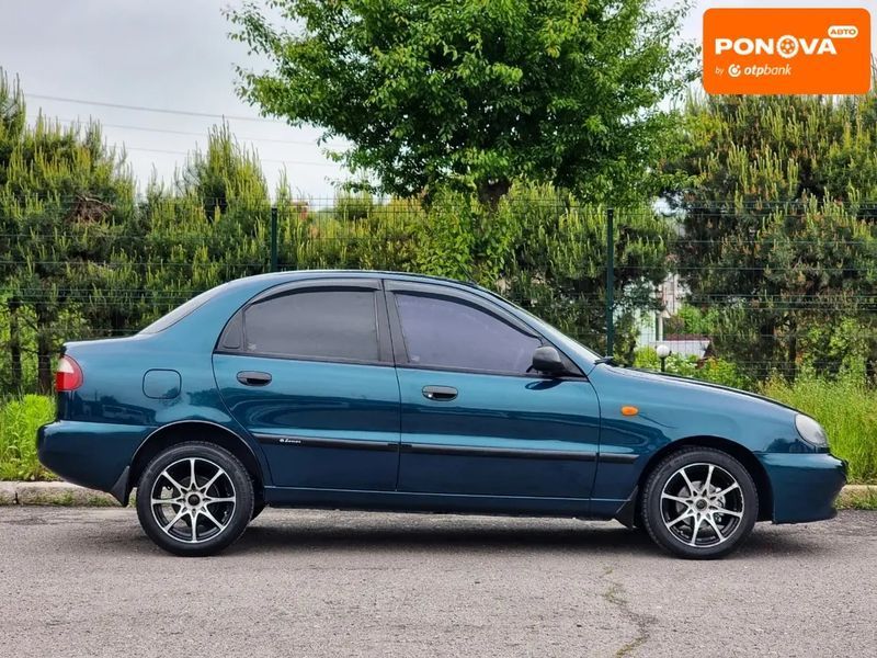 Daewoo Lanos, 2003 р., Газ пропан-бутан / Бензин, 117 тис. км, Седан, Зелений, Хмельницький AT-10409977 фото