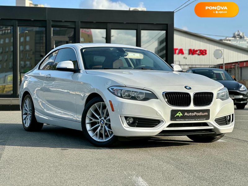 BMW 2 Series, 2014, Бензин, 2 л., 116 тис. км, Купе, Білий, Київ 98580 фото