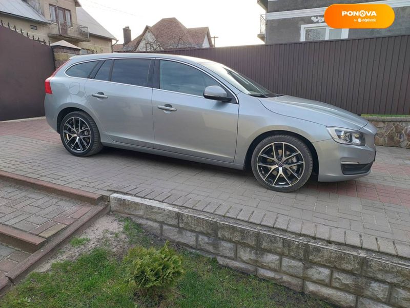 Volvo V60, 2015, Дизель, 1.97 л., 217 тис. км, Універсал, Сірий, Броди Cars-Pr-55643 фото